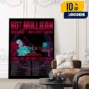 The Halo Effect Summer Shows 2025 Poster Tour Dates Poster Canvas Home Decor