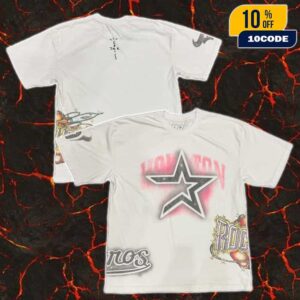Travis Scott Cactus Jack Fanatics Event Tee Houston NBA-NFL-NHL-MLB Teams Unisex T-Shirt