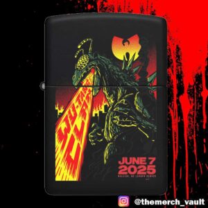 Wu-Tang Clan June 7 2025 Poster Art By Acorn At Raleigh NC Lenovo Center Lighter Box