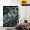 AC/DC PWR UP Sweden Event Tour Poster At Ullevi Stadium Gothenburg 28 July And 1 August 2025 Lithograph Artwork By Alexandra Fischer Poster Canvas