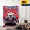 AC/DC Tallinn PWR UP Tour Poster 2025 Lithograph Printed Artwork By Steven Thomas July 24 2025 At Tallinn Song Festival Grounds Estonia Poster Canvas Home Decor