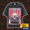 AC/DC PWR UP Event Tour Tallinn 2025 You’ve Been Thunderstruck 24 July 2025 Merch Tee At Tallinn Song Festival Grounds Estonia Merch Unisex Two Sided Washed T-Shirt