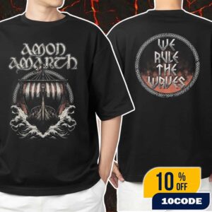 Amon Amarth We Rule The Waves Unisex T-Shirt Merchandise