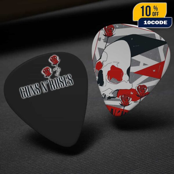 Are You F’N’ Ready Guns N’ Roses Event Poster Tour 18 July 2025 At Usce Park Belgrade RS Guitar Pick