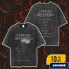 Dark Dimensions Presents HammerFall Freedom World Crusade South America 2025 Poster Tour Dates Merch Unisex Two Sided Washed T-Shirt