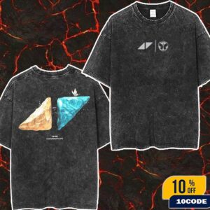Avicii X Tomorrowland Avicii Forever Capsule Collection 2025 Stones Logo Merch Fan Gifts Wash T-Shirt Two Sides