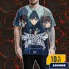 Official Pantera 2025 Tour Poster Lithograph Illustrations Of Various Characters And Elements Of Pantera’s Album Cover With Tour Dates All Over Print Graphic T-Shirt, Hoodie