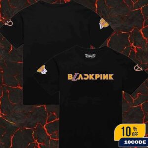 BLACKPINK In Your Area NBA Collaboration Los Angeles Lakers Mitchell And Ness Merch T-Shirt Unisex Two Sides