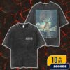 AC/DC Tallinn PWR UP Tour Poster 2025 Lithograph Printed Artwork By Steven Thomas July 24 2025 At Tallinn Song Festival Grounds Estonia Vintage Washed Unisex T-Shirt