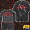 Violent Vira Chasing Ghosts North American Tour Part 1 ft Novulent x Rehash x Clarion Poster Tour Dates 2025 Merch Unisex Two Sided Washed T-Shirt
