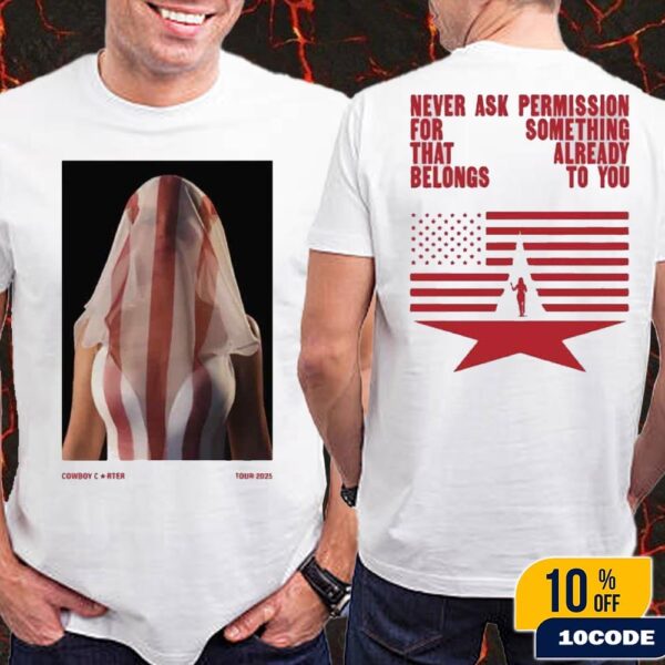Beyonce Cowboy Carter Tour 2025 Merch CCT Reclamation Tee Merchandise Fans Gift Classic Two Sides T-Shirt