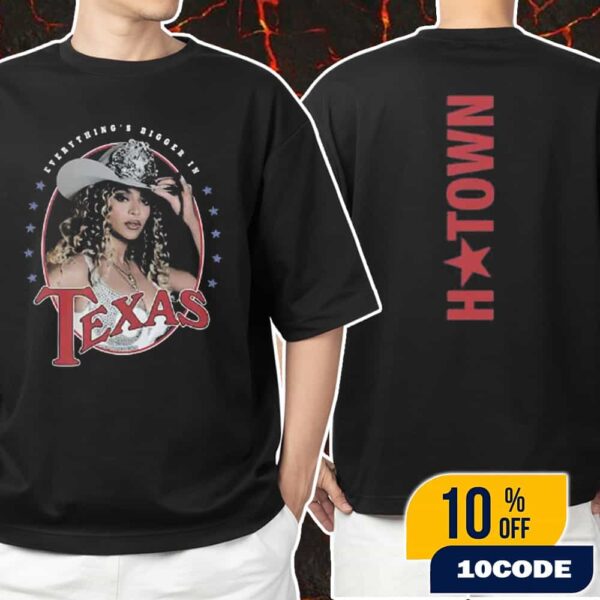 Beyonce Cowboy Carter Tour Shirt CCT Houston 2025 Tee Exclusive NRG Stadium On June 28 New Arrivals Unisex T-Shirt Merchandise