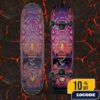 The Offspring Supercharged North American Tour 2025 Poster Tour Dates Artwork By Jimbo Phillips Skateboard Event Deck