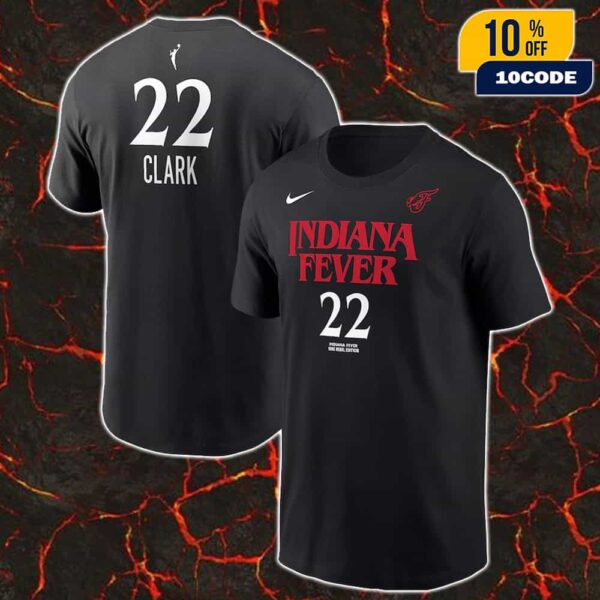 Caitlin Clark Indiana Fever Nike Rebel Edition Name And Number 22 Unisex T-Shirt