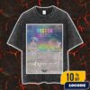 Queens Of The Stone Age The End Is Nero Tour July 15 2025 Pistoia Blues Festival Italy Poster Event Artwork By F4D Studios Merch Unisex Two Sided Washed T-Shirt