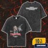 Iron Maiden Run For Your Lives Tour 2025 Germany Stops On July 11-15-25-26-29-30 2025 At Gelsenkirchen-Bremen-Frankfurt-Stuttgart-Berlin Eddie Axe Event Washed T-Shirt