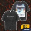 Electric Castle Let’s Dance Queens Of The Stone Age The End Is Nero Tour 18 July 2025 At Transylvania Romania Poster Artwork By Konfusion Merch Unisex Two Sided Washed T-Shirt