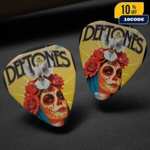 Dia De Los Deftones 6th Annual November 1 2025 At Petco Park San Diego California Festival Poster Concert Line Up Guitar Pick