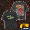 Dark Dimensions Presents HammerFall Freedom World Crusade South America 2025 Poster Tour Dates Merch Unisex Two Sided Washed T-Shirt