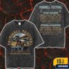 Eric Church Evangeline Vs The Machine Red Rocks Event Tee In Morrison Colorado On July 2025 Wash T-Shirt Two Sides