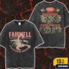 Fairwell Music Festival 2025 Redmond Oregon Merch Horse Tee With Lineup Fan Gifts Wash Two Sides T-Shirt