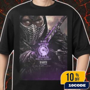 First Poster For Bi-Han Noob Saibot In Mortal Kombat 2 New Movie October 24 2025 Merch Unisex T-Shirt