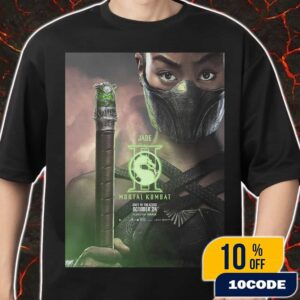 First Poster For Jade In Mortal Kombat 2 New Movie October 24 2025 Merch Unisex T-Shirt