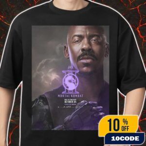 First Poster For Jax In Mortal Kombat 2 New Movie October 24 2025 Merch Unisex T-Shirt