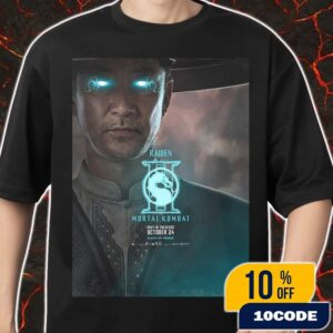 First Poster For Raiden In Mortal Kombat 2 New Movie October 24 2025 Merch Unisex T-Shirt