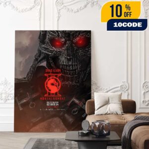 First Poster For Shao Kahn In Mortal Kombat 2 New Movie October 24 2025 Poster Canvas Home Decor