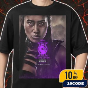 First Poster For Sindel In Mortal Kombat 2 New Movie October 24 2025 Merch Unisex T-Shirt