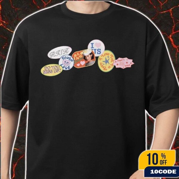 Gracie Abrams The Secret Of Us Sticker Design Hoodie, T-Shirt Merchandise