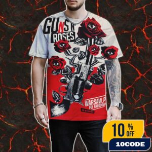 Guns N’ Roses At Warsaw PL PGE Narodowy Event Poster July 12 2025 Let’s Hear Tonight All Over Print Graphic T-Shirt, Hoodie