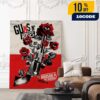 Fear Factory Demanufacture 30th Anniversary 2025 Poster Tour Dates Poster Canvas Home Decor