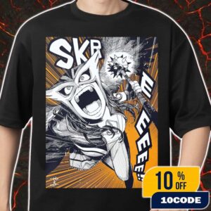 Hawkgirl From Superman Manga Artist Manabu Yashiro Illustrations Art Style Merch Unisex T-Shirt