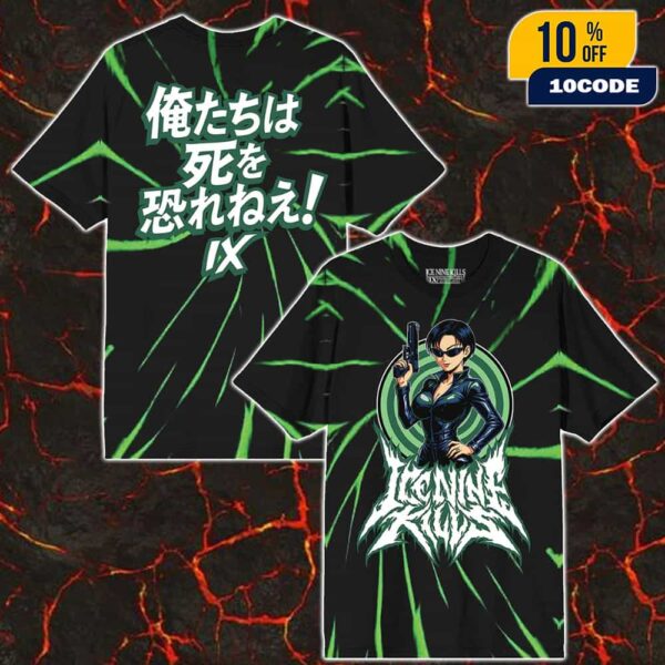 Ice Nine Kills 2025 New Arrivals Merch Hook-Ups Dye Tee Unisex T-Shirt