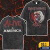 Iron Maiden 50 Anniversary Number Of The Beast Merch Wash Two Sides T-Shirt