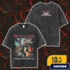 Iron Maiden Run For Your Lives 2025-26 Akirant’s Stunning Artwork Eddie With His Axe July 17 2025 At Vienna Austria Merch Unisex Two Sided Washed T-Shirt