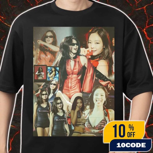 Jennie Blackpink Deadline World Tour 2025 In LA Sexy Best Moment Night Merch Unisex T-Shirt