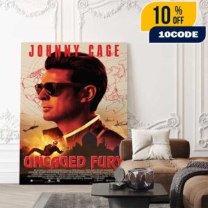 Karl Urban as Johnny Cage Mortal Kombat 2 Uncaged Fury New Poster Movie Poster Canvas Home Decor