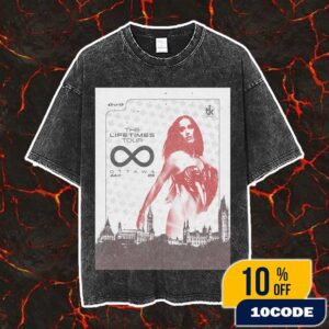 Katy Perry The Lifetimes Tour At Canadian Tire Centre Ottawa July 29 2025 Poster Event Vintage Washed Unisex T-Shirt
