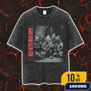 King Gizzard And The Lizard Wizard Demos Vol 7-8 New Demos Collection Cover Art By Jason Galea Vintage Washed Unisex T-Shirt