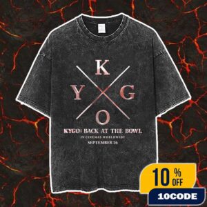 Kygo Back At The Bowl In Cinemas Worldwide September 26 2025 Logo Concert Film Hollywood Bowl Big Screen Vintage Washed Unisex T-Shirt