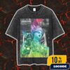 The Offspring Supercharged North American Tour 2025 Poster Tour Dates Artwork By Jimbo Phillips Vintage Washed Unisex T-Shirt