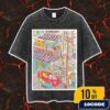 Linkin Park From Zero World Tour 2025 FZ 2025 Tour Detroit Little Caesars Arena Poster August 14th Artwork By Jahan Vintage Washed Unisex T-Shirt