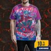 Linkin Park From Zero World Tour FZ 2025 Tour Boston Poster August 1st Artwork By Greg Lamarche At TD Garden All Over Print Graphic T-Shirt, Hoodie