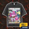 Linkin Park From Zero World Tour FZ 2025 Tour Milwaukee Poster August 25th Artwork By Albert Reyes Vintage Washed Unisex T-Shirt