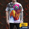 Linkin Park From Zero World Tour FZ 2025 Tour Nashville Poster August 21st Artwork By Ryo Laksamana At Bridgestone All Over Print Graphic T-Shirt, Hoodie