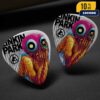 Linkin Park From Zero World Tour FZ 2025 Tour Brooklyn Poster August 29th Artwork By Lauren YS At Barclays Center Guitar Pick