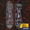 Linkin Park From Zero World Tour FZ 2025 Tour Minneapolis Poster August 27th Artwork By Albert Alex Pardee At Target Center Skateboard Event Deck